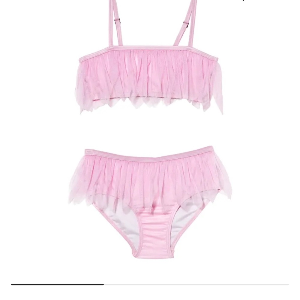 Tutu Du Monde Pink Tulle Detail Top